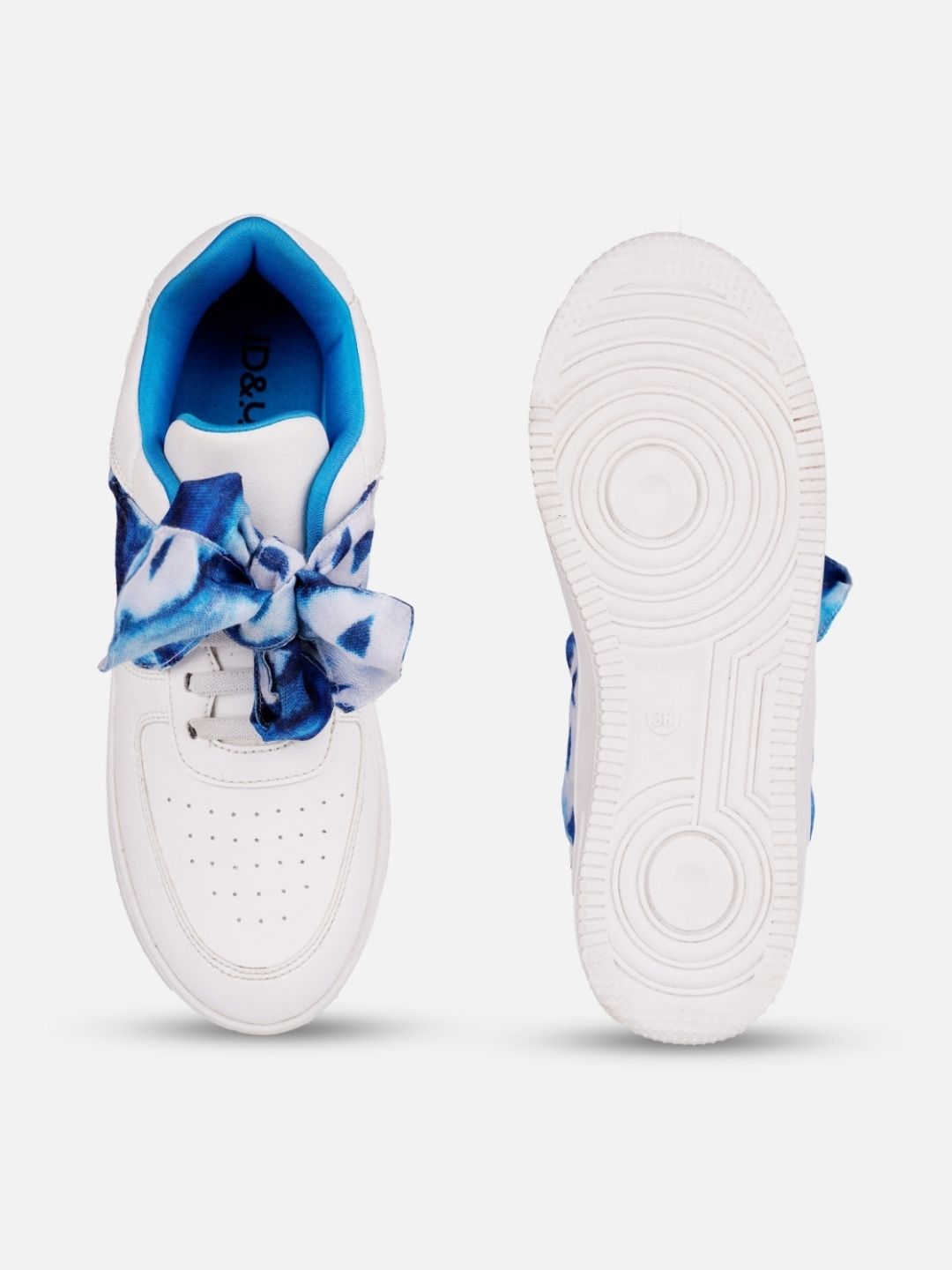 Women's White Fashion Sneakers (IU1016)