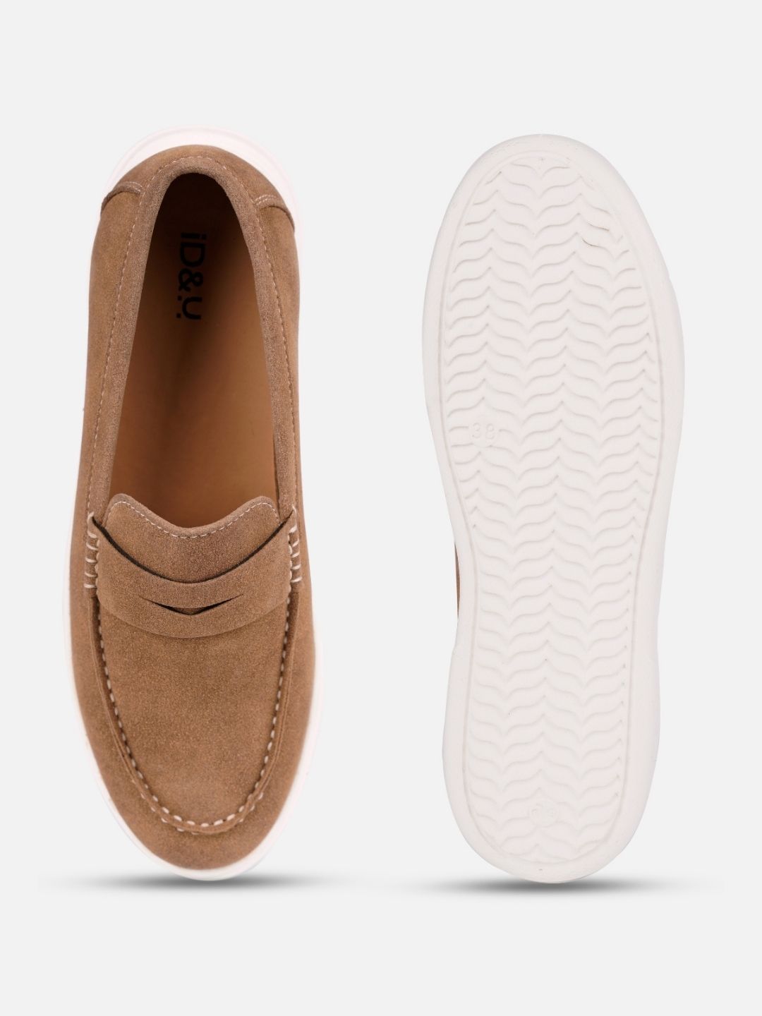 Women's Beige Casual Slip On (IU1017)