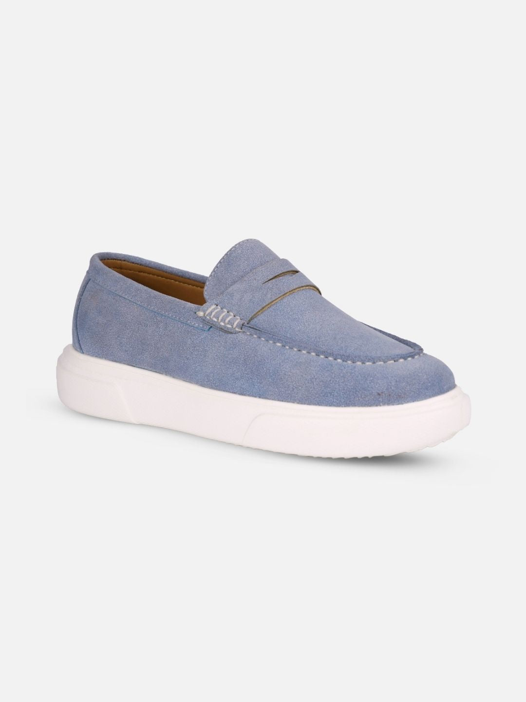 Women's Blue Casual Slip On (IU1017)