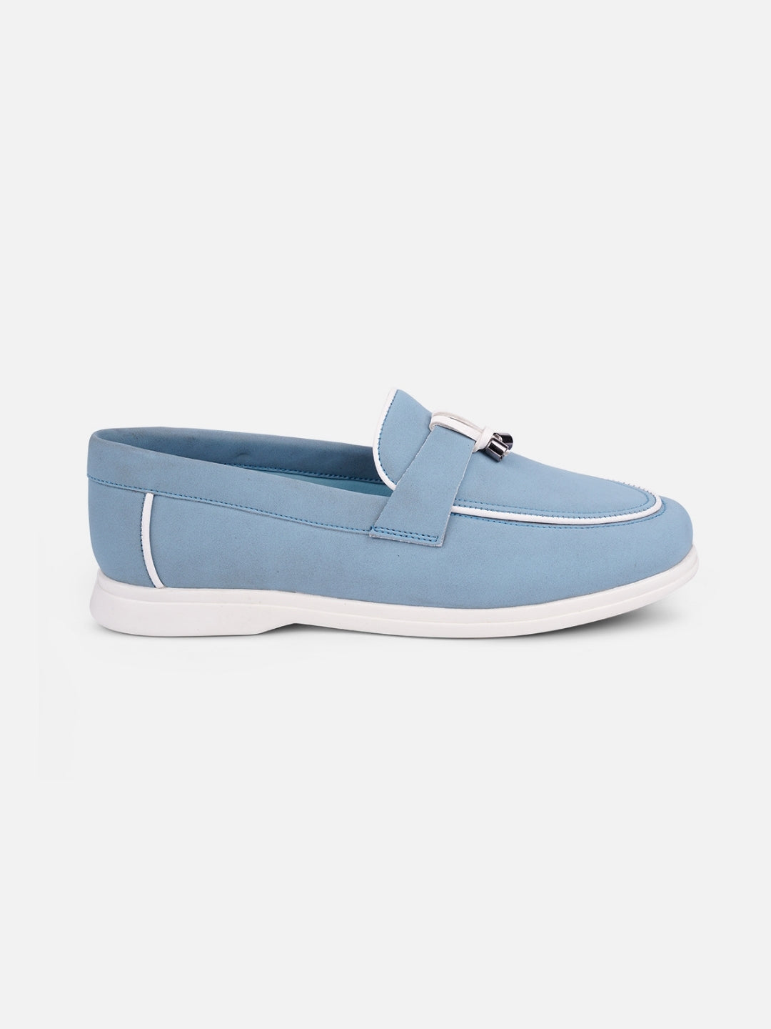 Women's Sky Blue Trendy Slip On (IU2005)