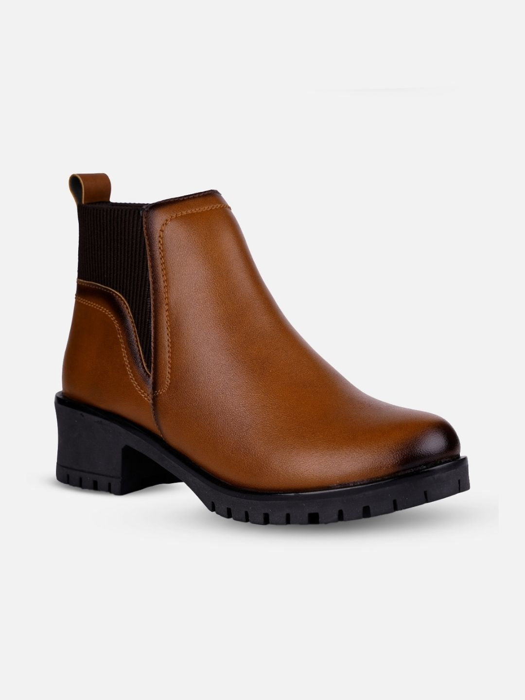 Women's Brown Ankle Boots (IU5002)