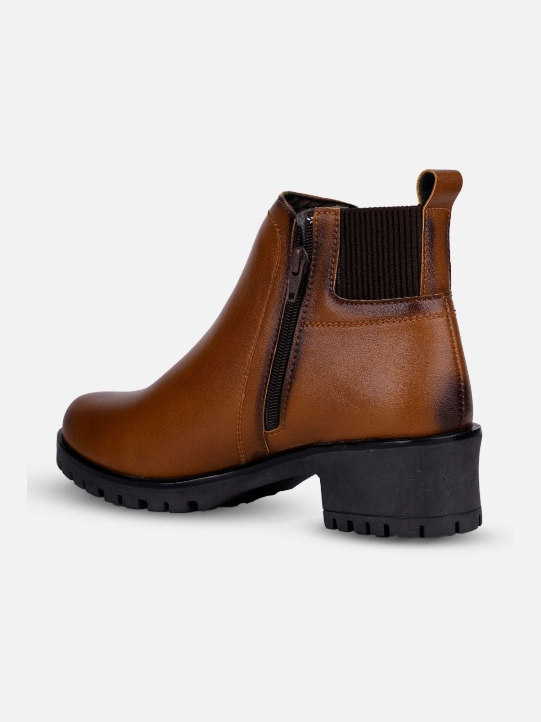 Women's Brown Ankle Boots (IU5002)
