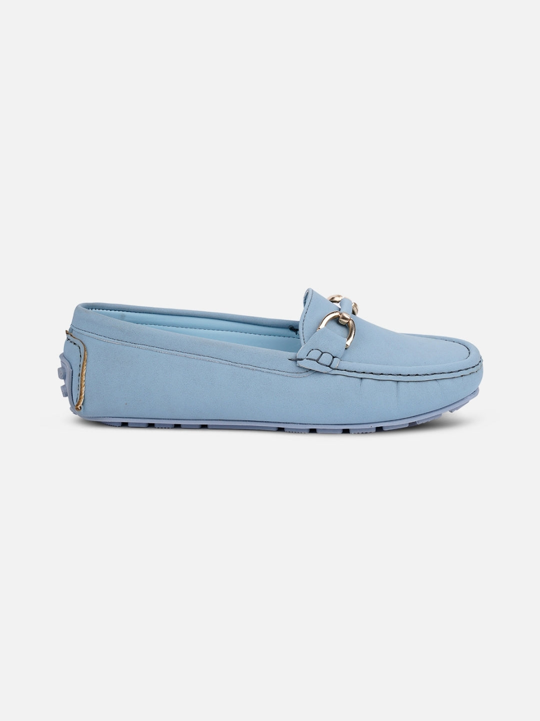 Women's Sky Blue Soft & Premium Loafers (IU2001)