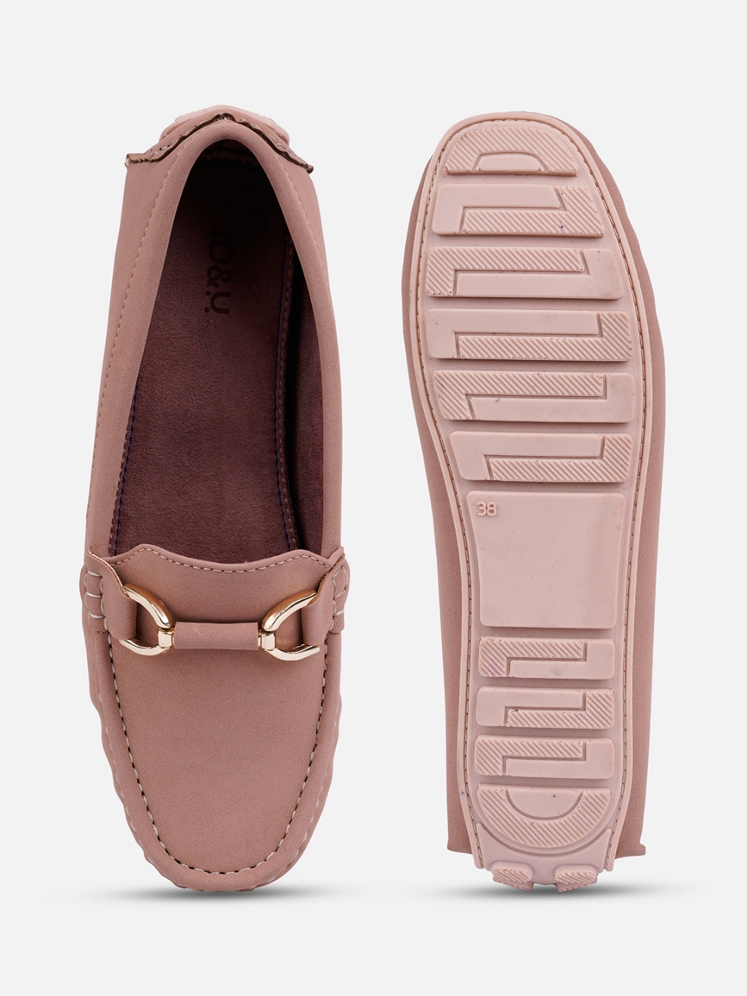 Women's Nude Soft & Premium Loafers (IU2001)
