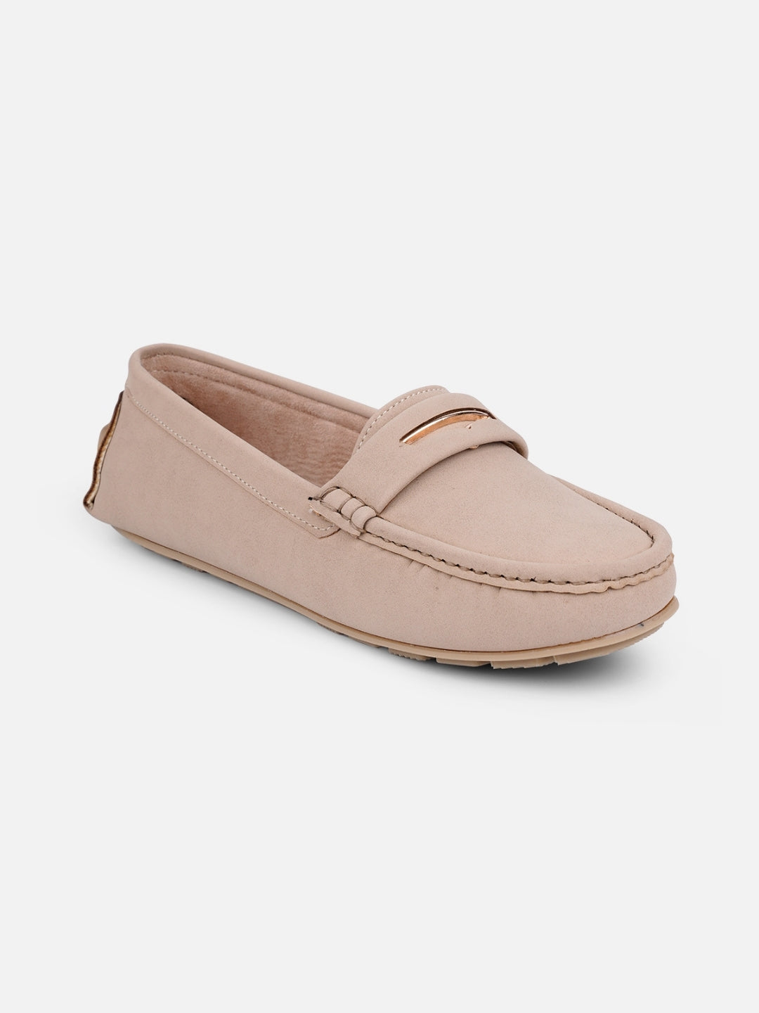 Women's Khaki Soft & Premium Loafers (IU2002)