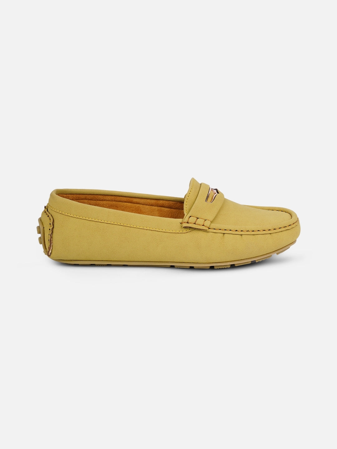 Women's Yellow Soft & Premium Loafers (IU2002)