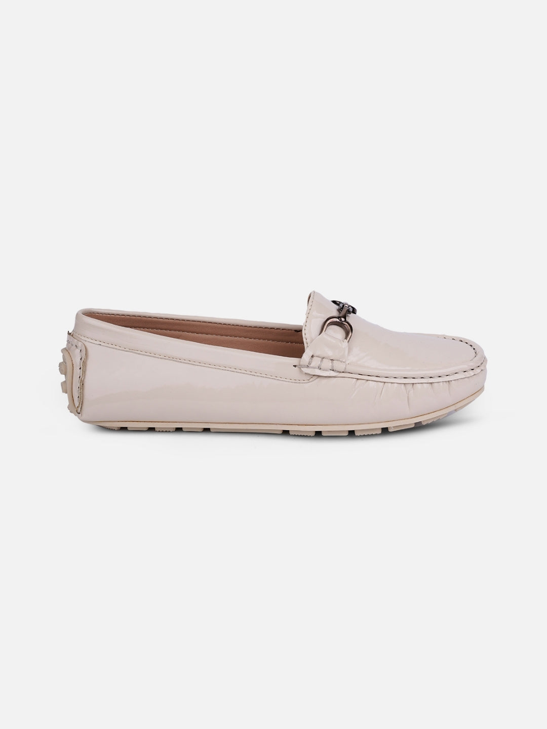 Women's Cream Soft & Flexy Loafers (IU2006)