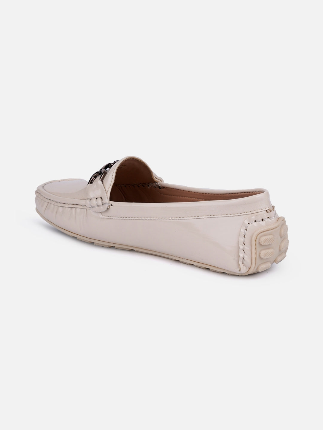 Women's Cream Soft & Flexy Loafers (IU2006)