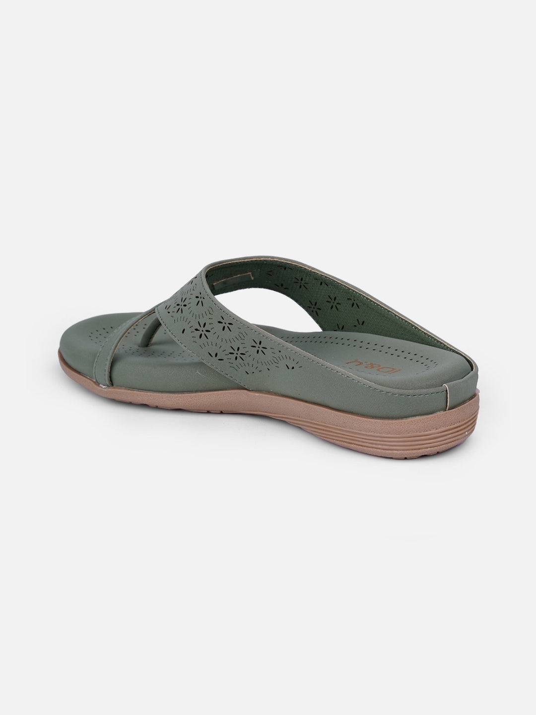 Women's Olive Thong Sandals (IU6009)
