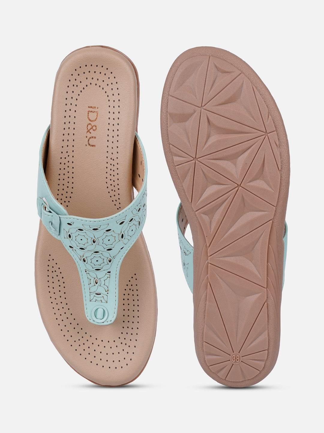 Women's Mint Thong Sandals (IU6011)