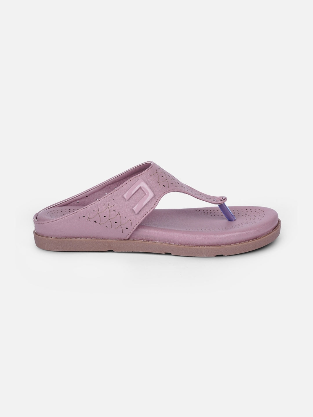 Women's Lavender Thong Sandals (IU6016)
