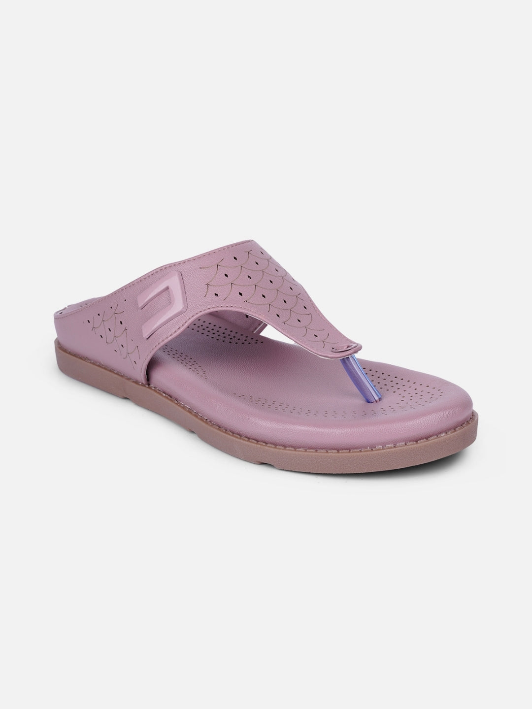 Women's Lavender Thong Sandals (IU6016)