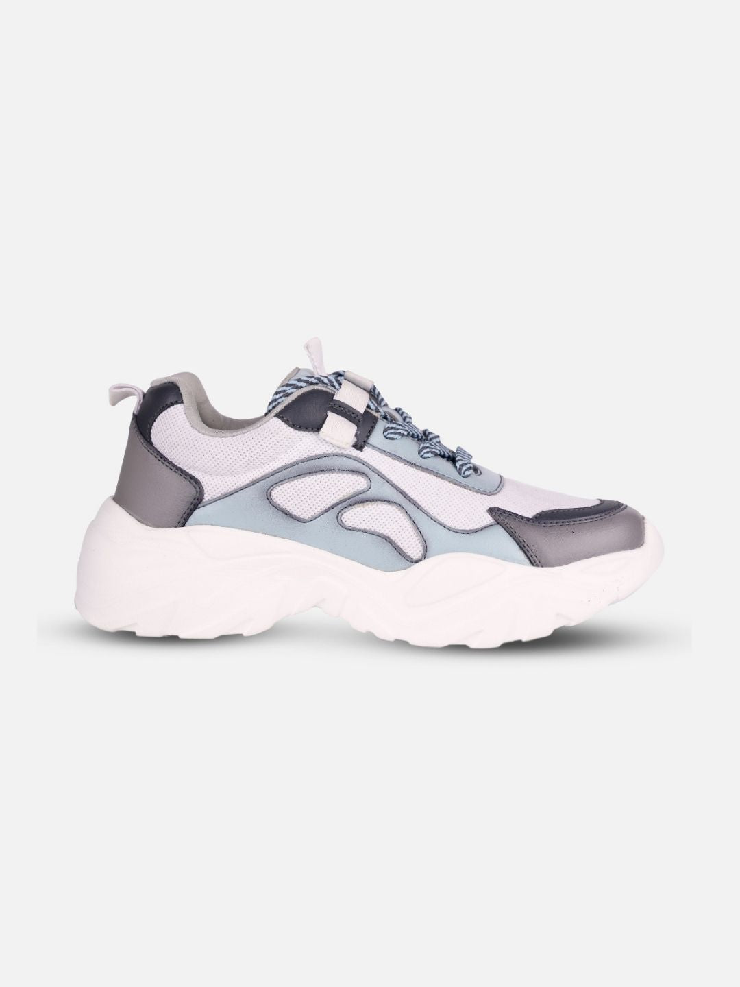Women's Blue/Grey All Seasons Wearing Sneakers (IU1001)