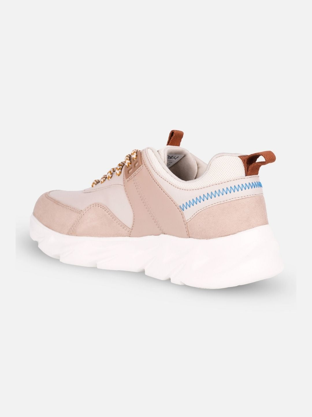 Women's Nude Cream All Seasons Wearing Sneakers (IU1005)