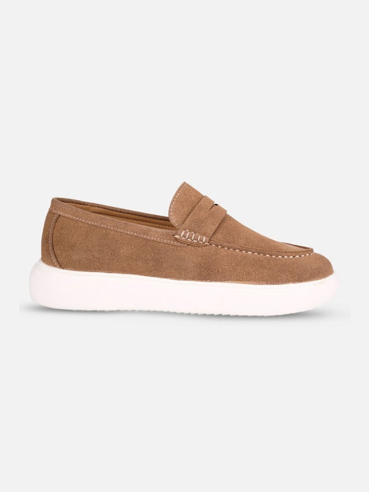Women's Beige Casual Slip On (IU1017)