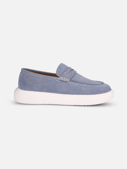 Women's Blue Casual Slip On (IU1017)
