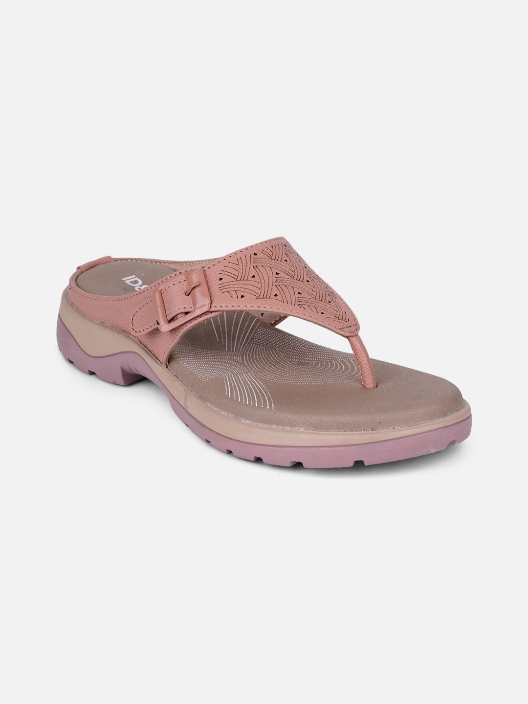 Women's Peach Thong Sandals (IU6006)