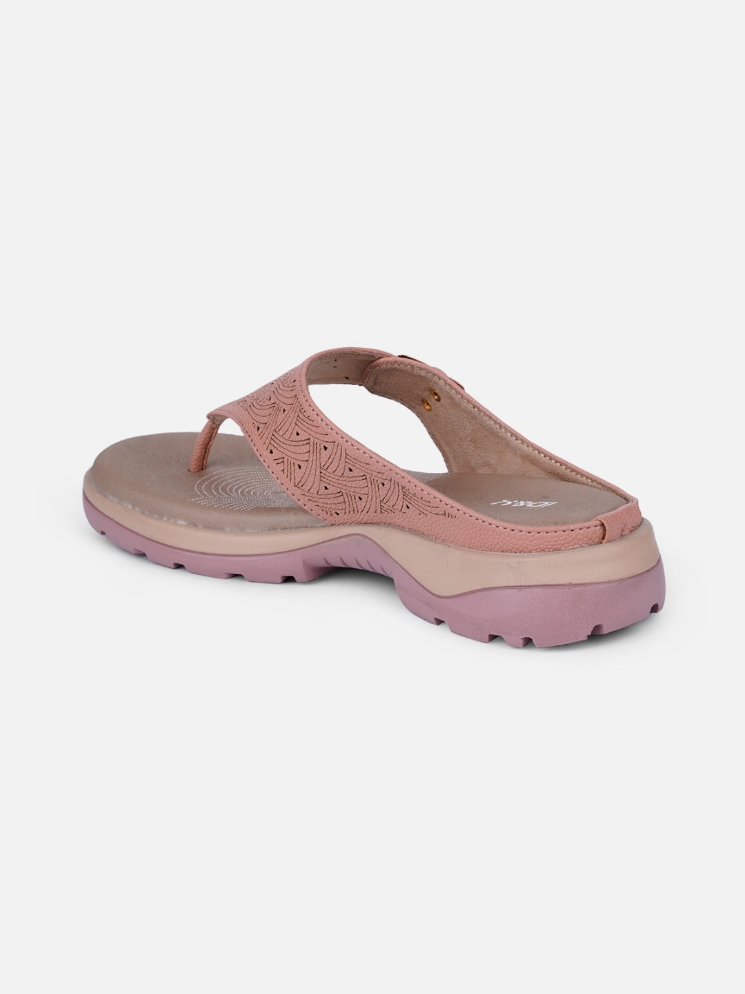 Women's Peach Thong Sandals (IU6006)