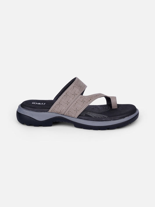 Women's LT.Grey Thong Sandals (IU6008)